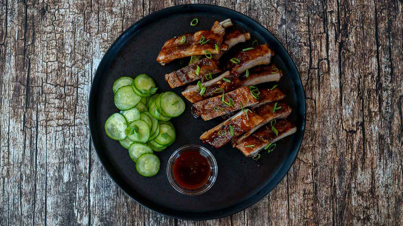 Gochujang Glazed Sticky Ribs
