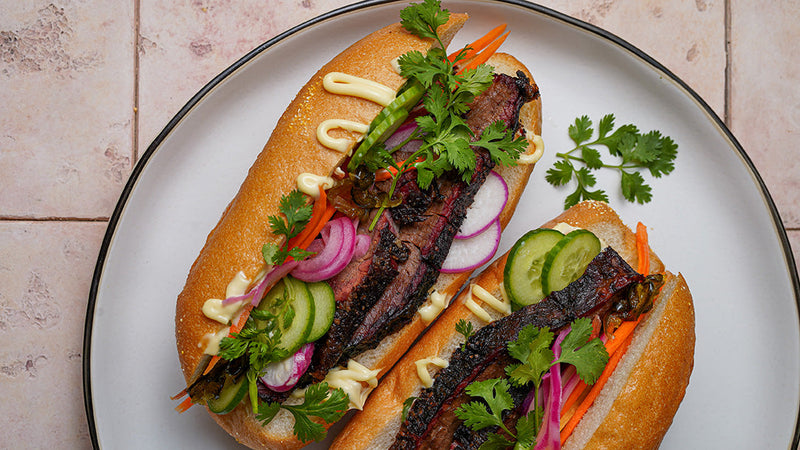 Leftover Brisket Banh Mi