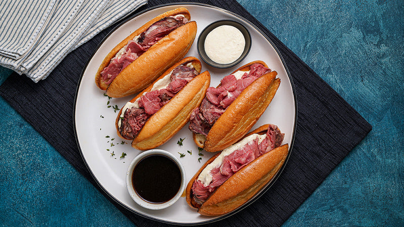 Leftover Prime Rib French Dip