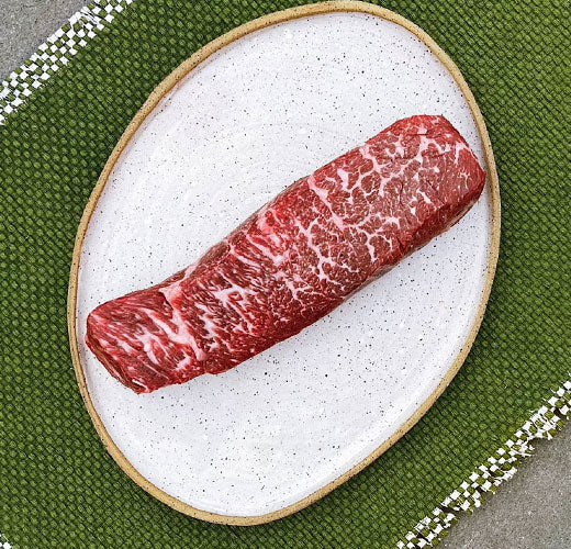 The Zabuton - East Meets West with This American Wagyu Steak