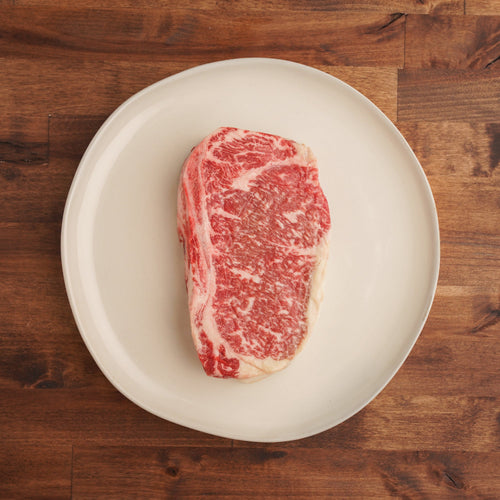 Wagyu Dry-Aged Bone-In New York Strip 18 oz